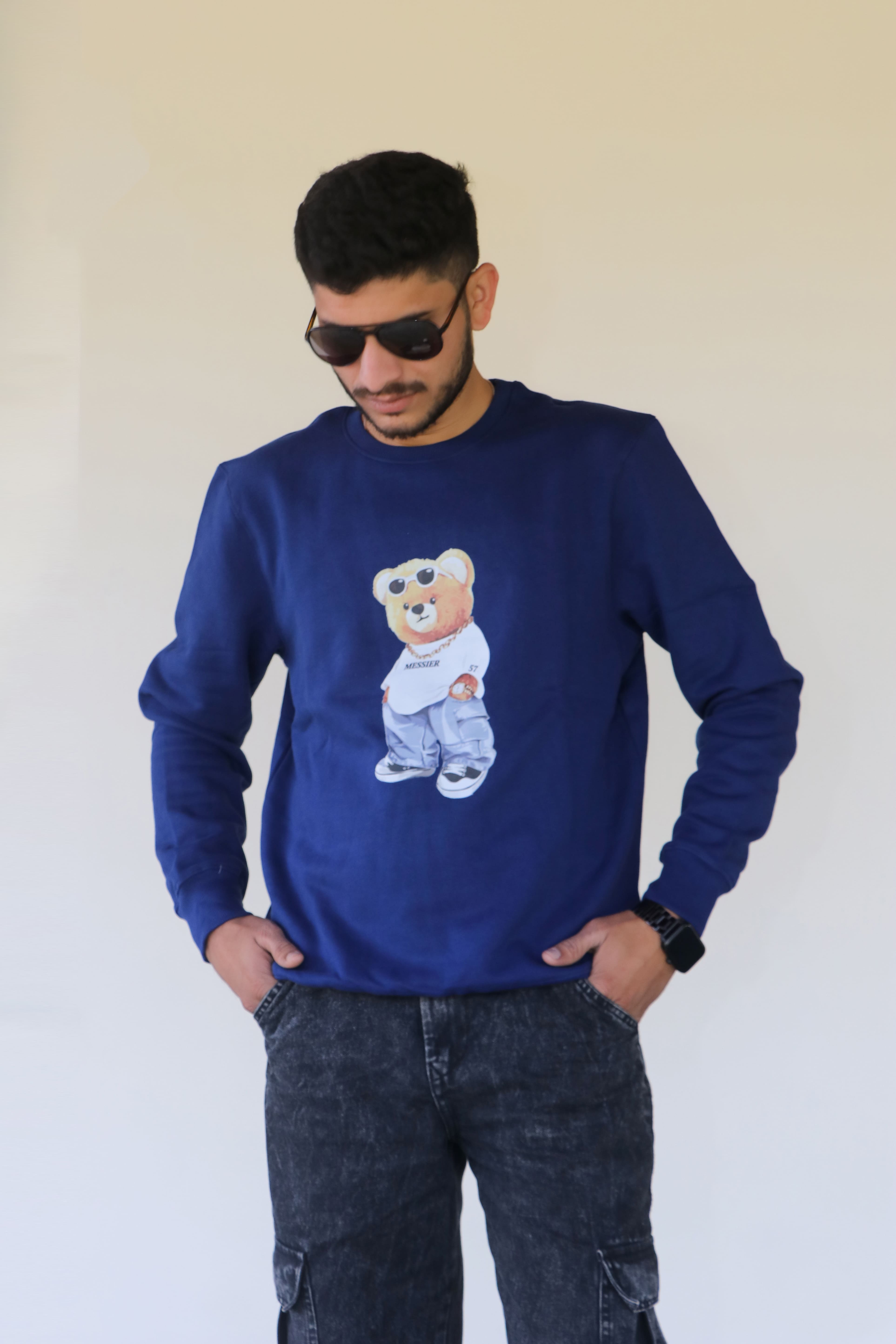 MESSIER57 NAVY SWEAT SHIRT