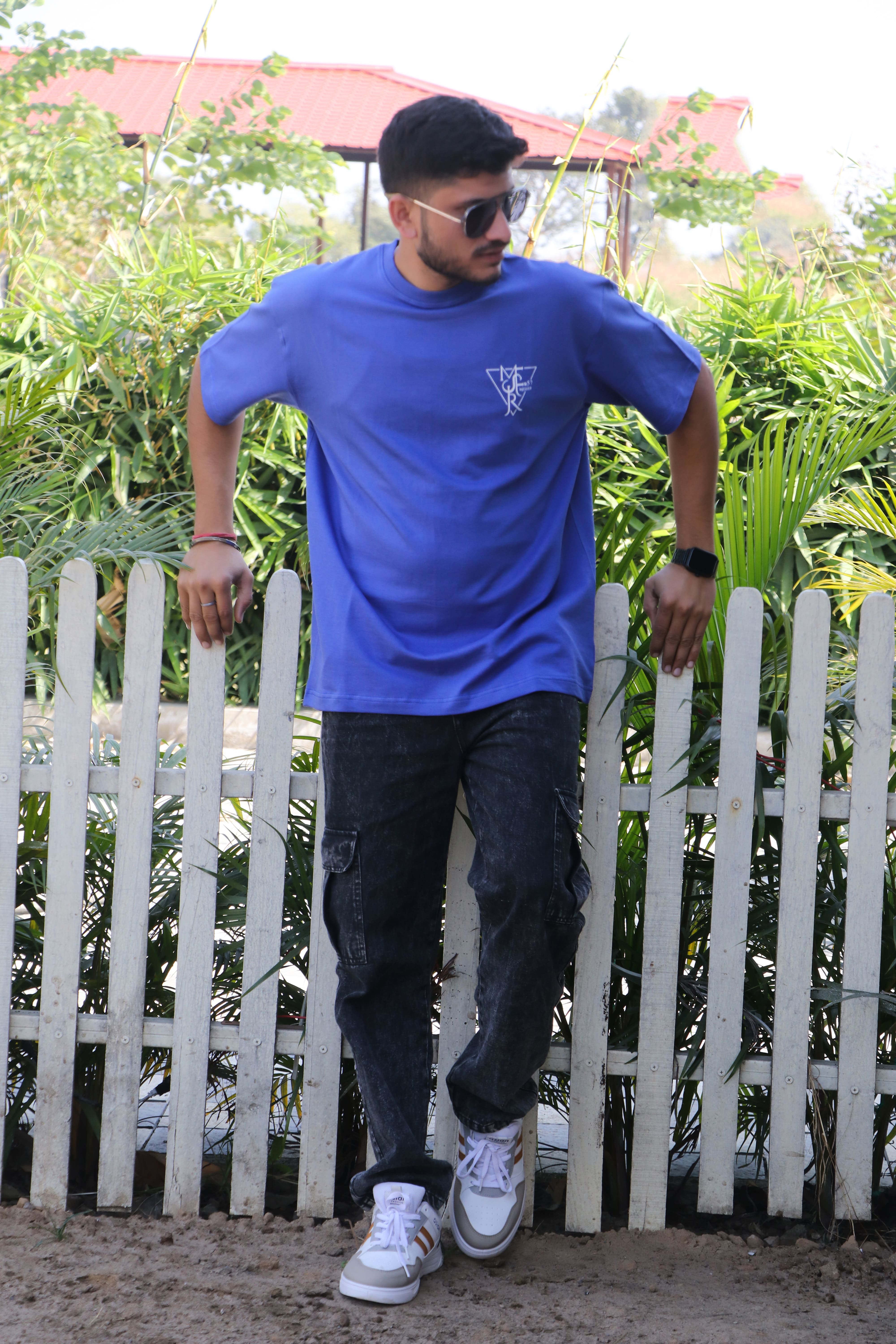 MESSIER57 PURPLE OVERSIZE TEE